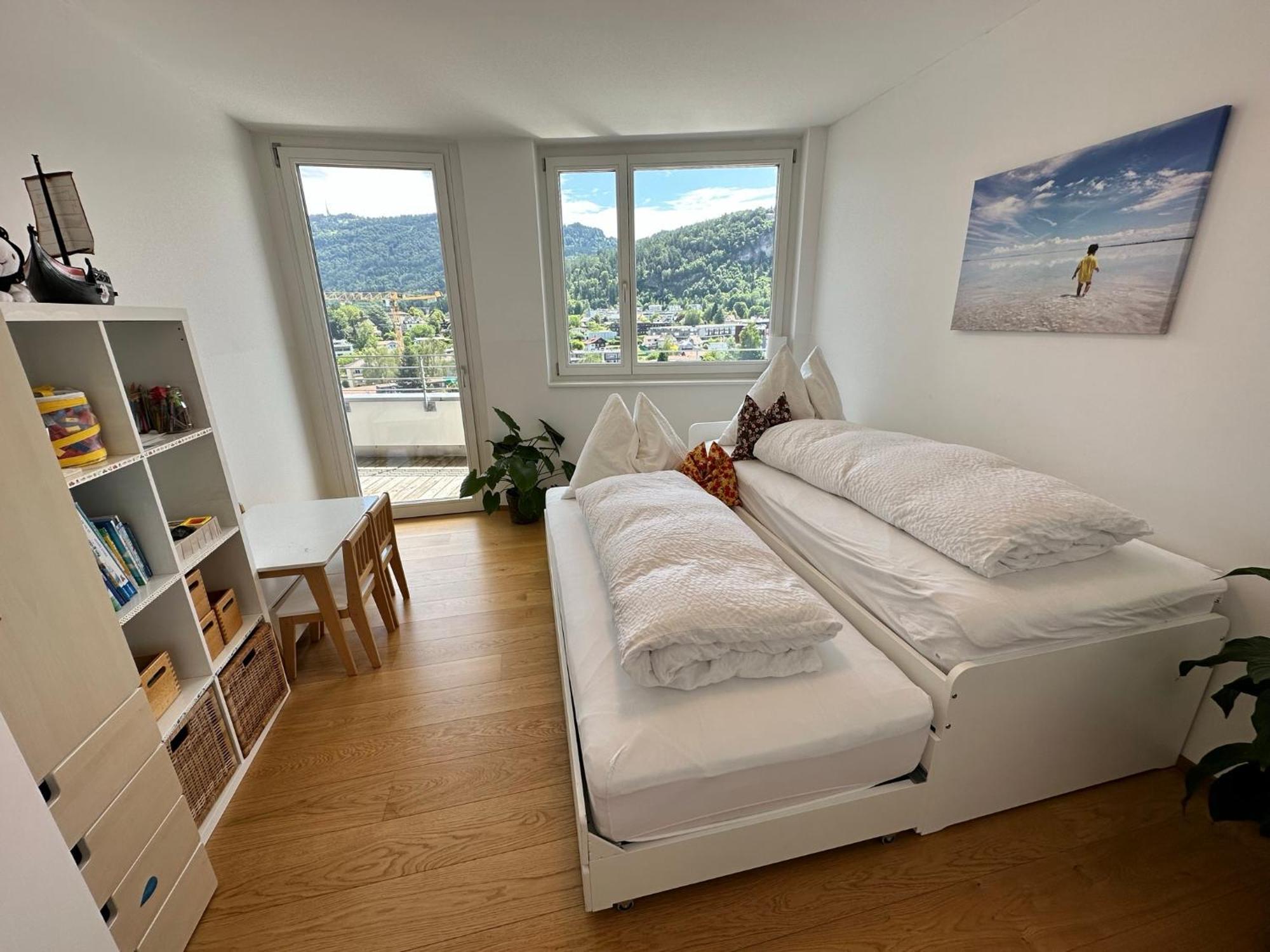 Luxus Penthouse Bregenz Feldmoos Mit Whirlpool & Riesen Terrasse, Nahe Festspiele Apartment Екстериор снимка